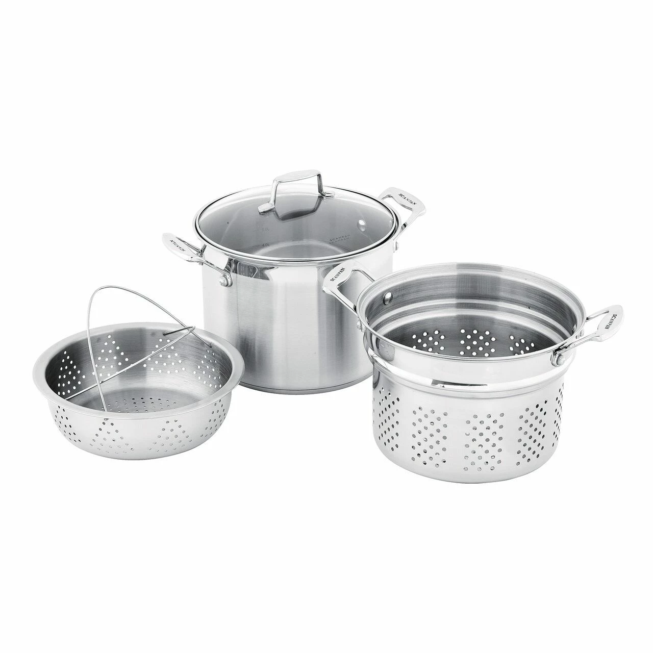 Scanpan Impact Multi Pot Set-3 Piece 7.2L 3 Scanpan Impact Multi Pot Set-3 Piece 7.2L