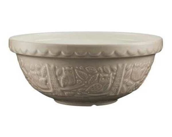 Mason Cash In The Forest Owl Mixing Bowl Stone 2.7L 4 Mason Cash In The Forest Owl Mixing Bowl Stone 2.7L - Image 2