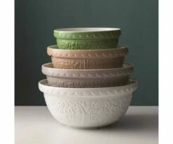 Mason Cash In The Forest Owl Mixing Bowl Stone 2.7L