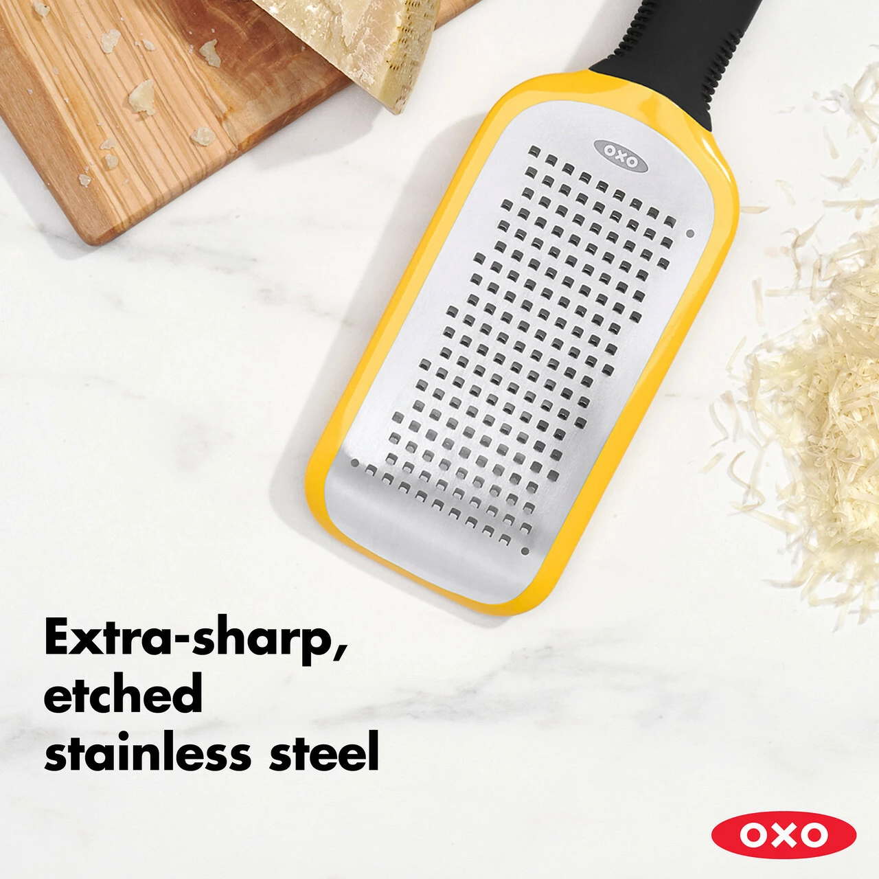 OXO Etched Medium Grater 4 OXO Etched Medium Grater - Image 2