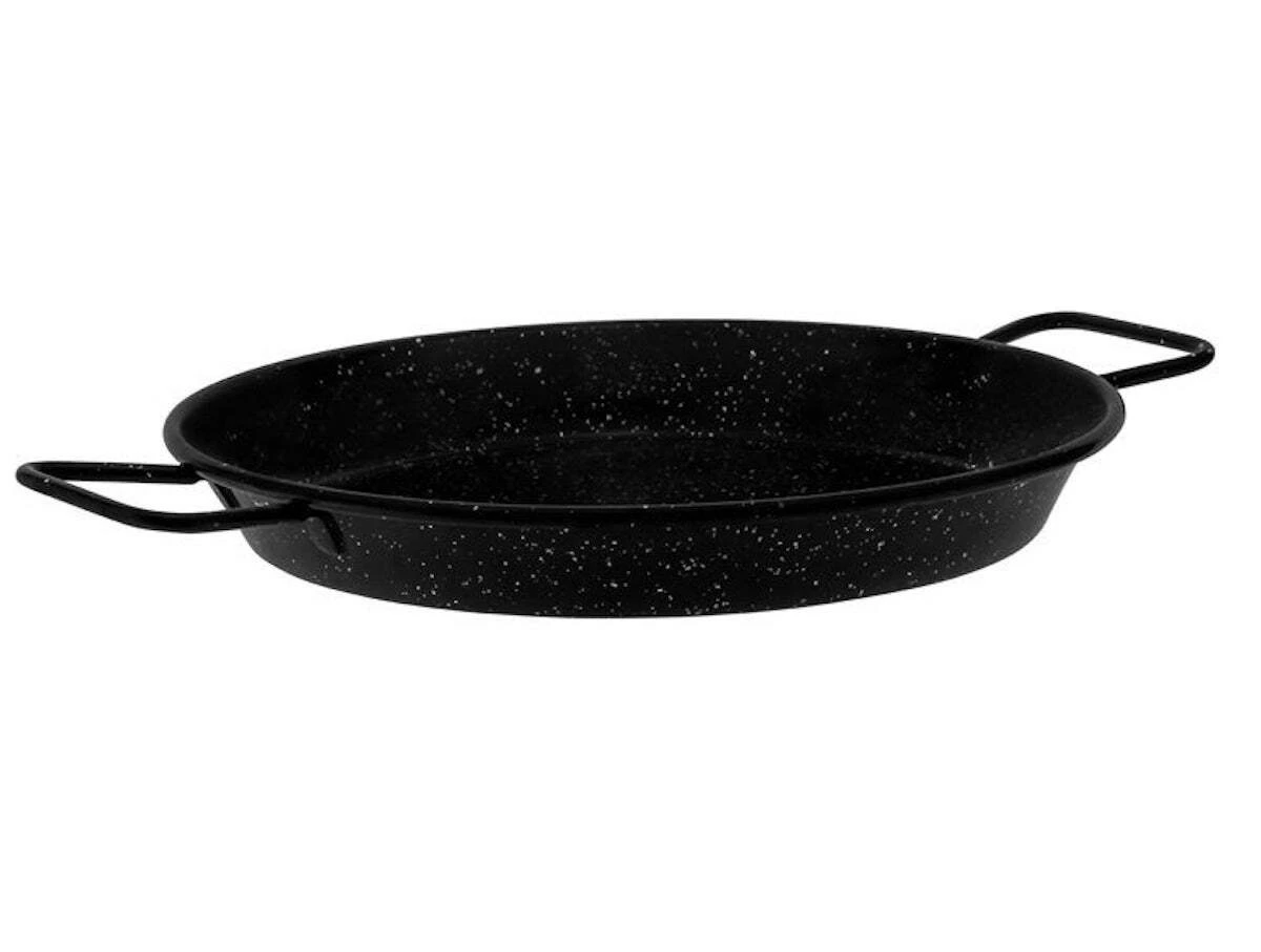 Enamel Paella Pan 300mm 3 Enamel Paella Pan 300mm