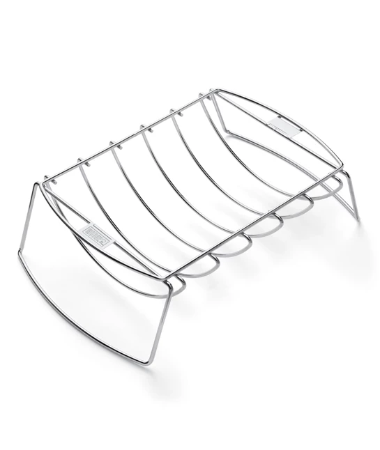 Weber Reversible Rib & Roast Holder 3 Weber Reversible Rib & Roast Holder