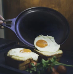 Quenched Iron Crepe Pan 24cm